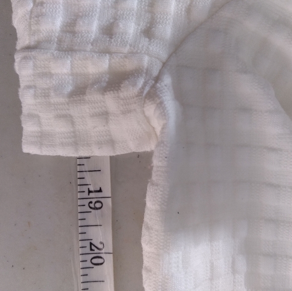 THEORY Mini Shift Dress in White - Picture 5 of 7